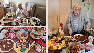 Sheffield care home celebrate World Chocolate Day with a feast of treats